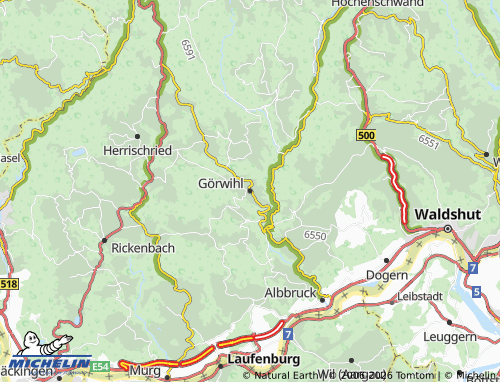Mappa MICHELIN Görwihl - ViaMichelin