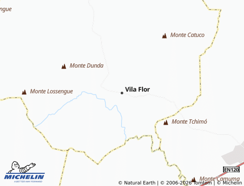 Mapa MICHELIN Vila Flor - ViaMichelin