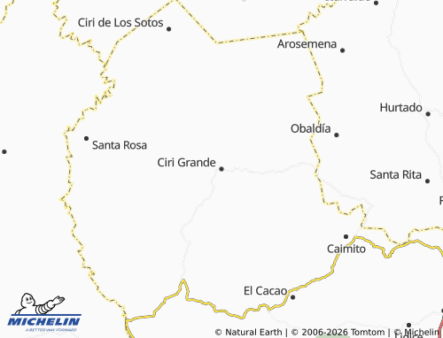 Mappa MICHELIN Ciri Grande - ViaMichelin