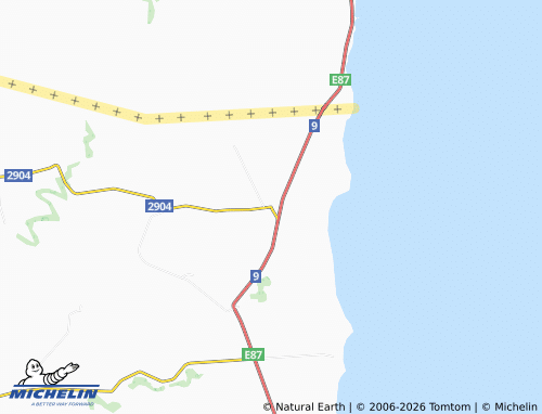 Mapa MICHELIN Durankulak - ViaMichelin