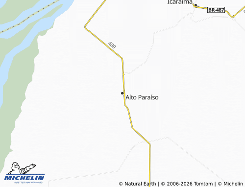 Mapa MICHELIN Alto Paraíso - ViaMichelin