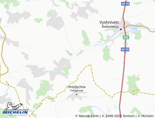 MICHELIN Bakoty map - ViaMichelin