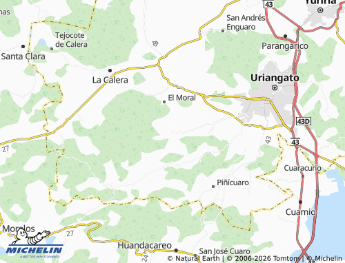 Mappa MICHELIN La Ordeña - ViaMichelin