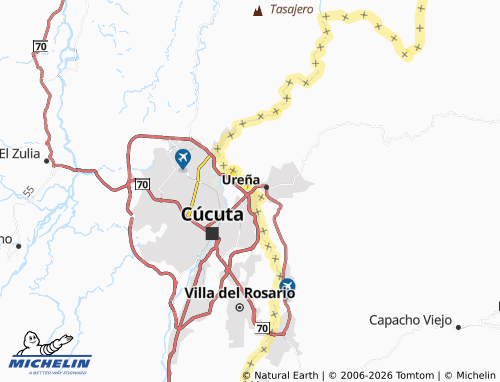 MICHELIN Nuevo Escobal map - ViaMichelin