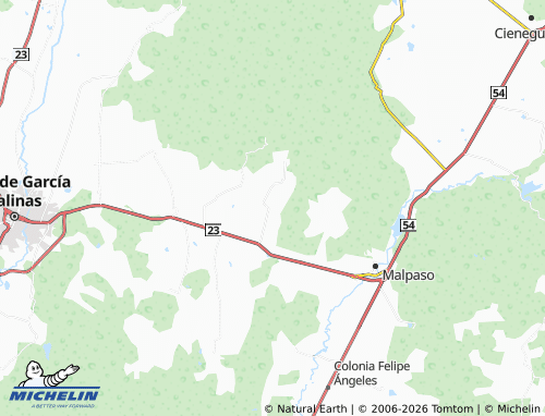 Carte MICHELIN El Moral - ViaMichelin