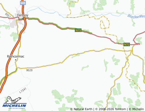 Mappa MICHELIN Aghern - ViaMichelin