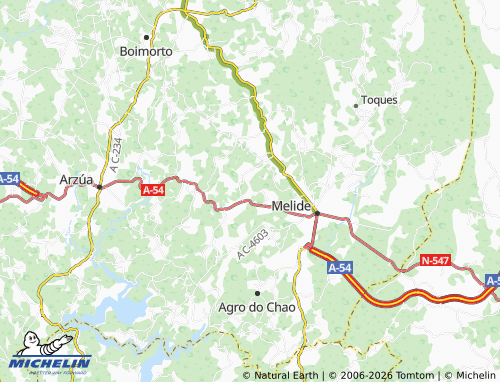 Kaart MICHELIN Pena - ViaMichelin