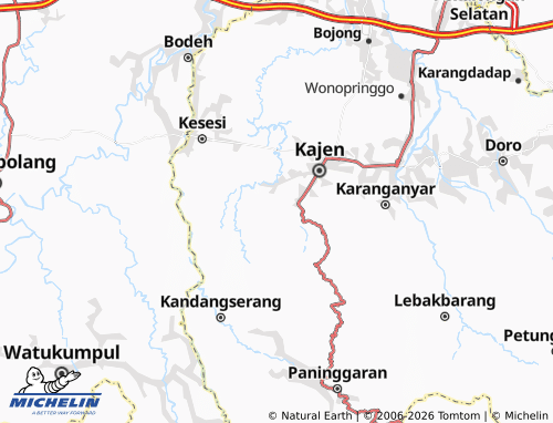 Carte MICHELIN Kalijoyo - ViaMichelin
