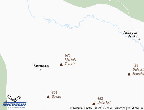 MICHELIN Det Bahari Tekil map - ViaMichelin
