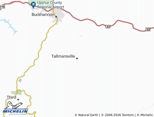 Mappa MICHELIN Tallmansville - ViaMichelin