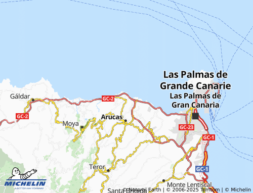 Mappa MICHELIN La Hondura - ViaMichelin