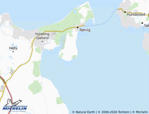 Mappa MICHELIN Nakke Hage - ViaMichelin