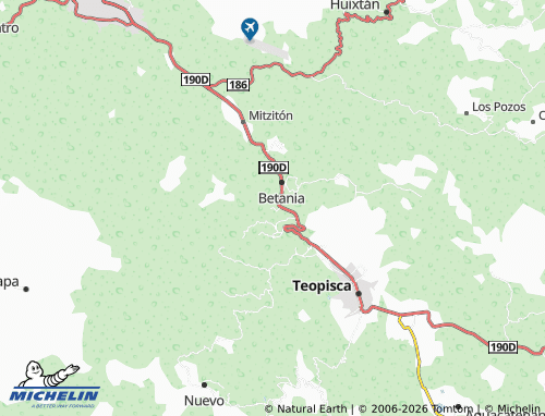 Mappa MICHELIN Ranchería San Marcos - ViaMichelin