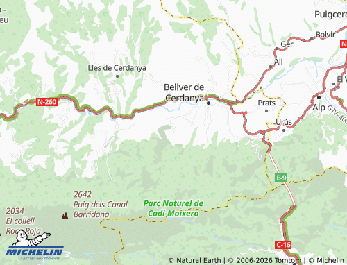 Carte MICHELIN Nas - ViaMichelin