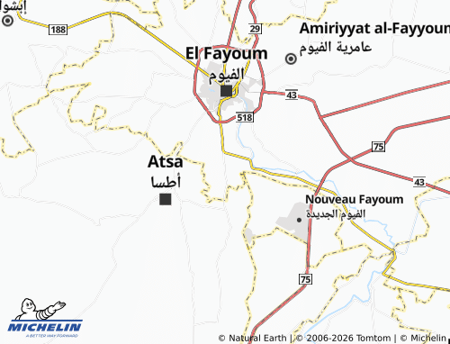Carte MICHELIN al-'Azab - ViaMichelin