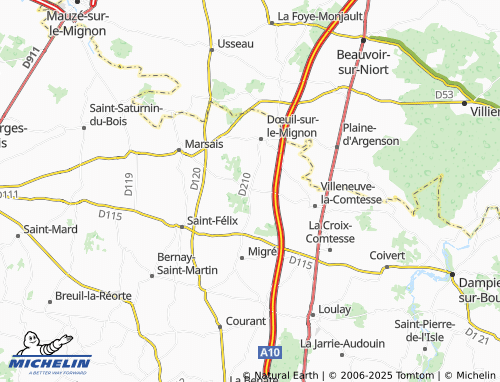 MICHELIN La Ville aux Moines map - ViaMichelin
