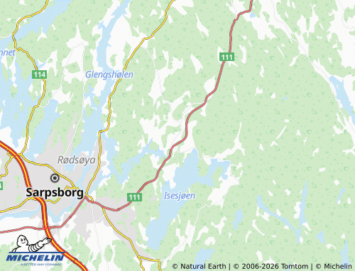 Mappa MICHELIN Vestvoll - ViaMichelin