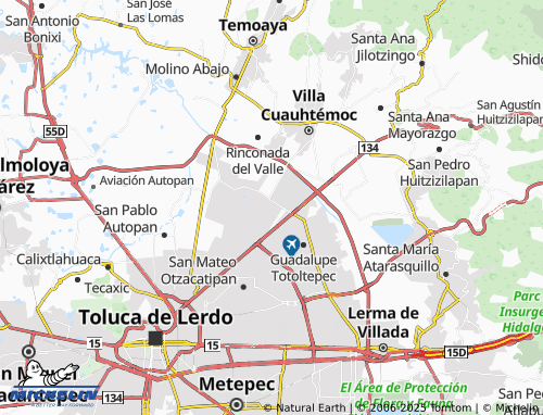 Mapa MICHELIN Paseos Santín - ViaMichelin