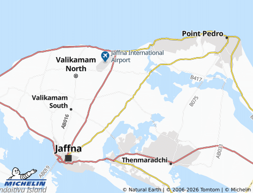 Mapa MICHELIN Puttur West - ViaMichelin