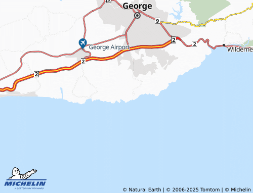 MICHELIN Le Grand George Golf Estate map - ViaMichelin