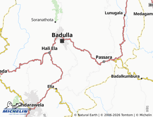 Mappa MICHELIN Kandana - ViaMichelin
