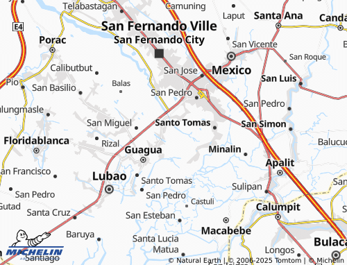 MICHELIN Tinajero map - ViaMichelin
