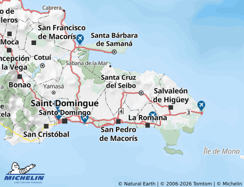 MICHELIN Hato Mayor map - ViaMichelin