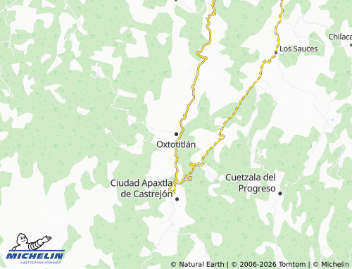 Mappa MICHELIN Oxtotitlán - ViaMichelin