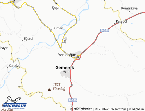 Mapa MICHELIN Alperen - ViaMichelin
