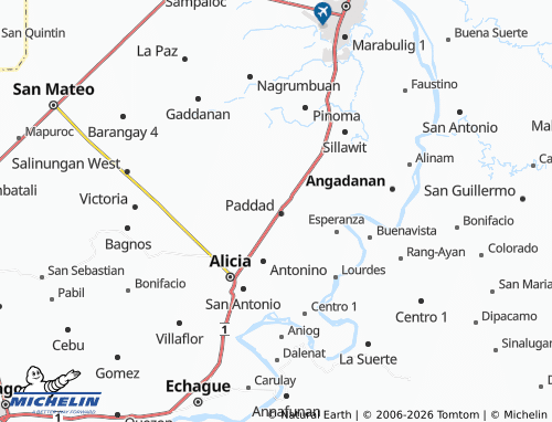 Mappa MICHELIN Rizal - ViaMichelin