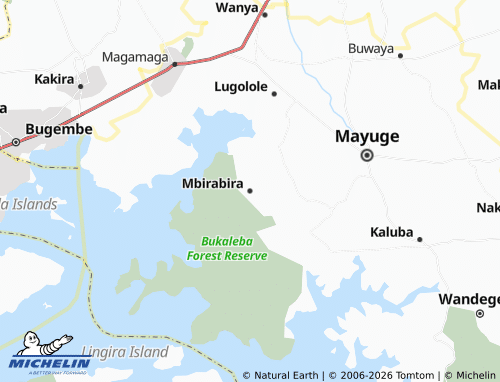 Carte MICHELIN Mbirabira - ViaMichelin