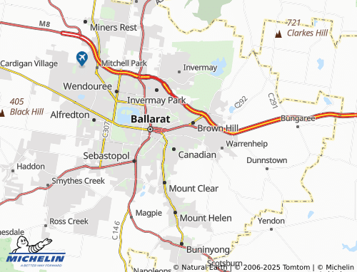 MICHELIN Eureka map - ViaMichelin