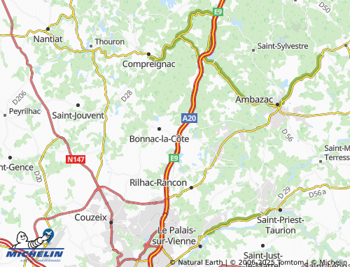Carte MICHELIN Tramont - ViaMichelin