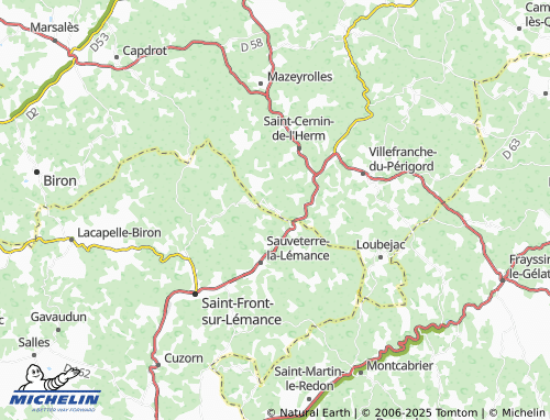 Mapa MICHELIN Lavaur - ViaMichelin