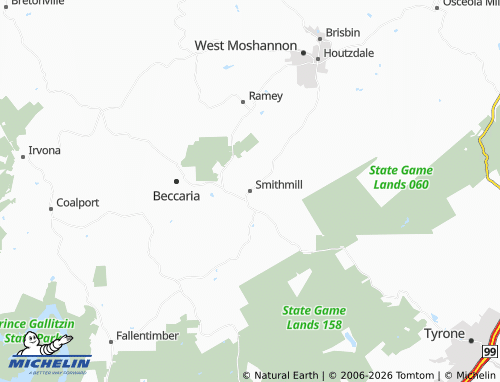 Mappa MICHELIN Smithmill - ViaMichelin