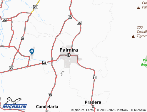 Mappa MICHELIN Primero de Mayo - ViaMichelin