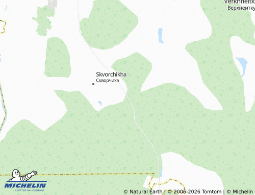 MICHELIN-Landkarte Torgaska - ViaMichelin
