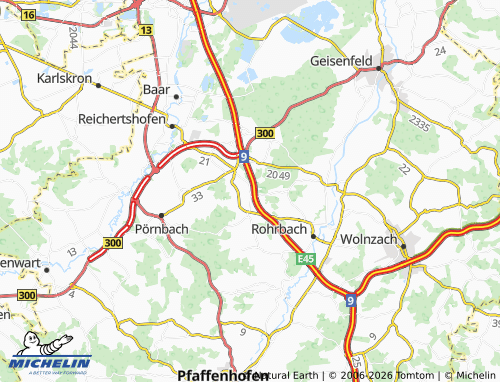 Mappa MICHELIN Stöffel - ViaMichelin
