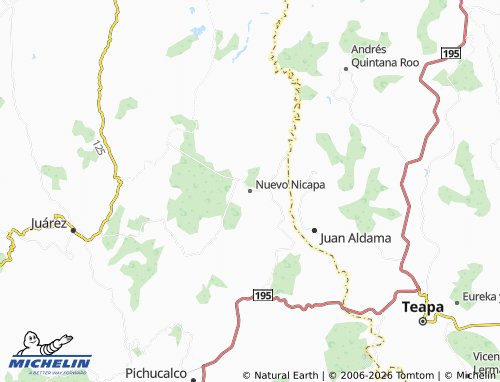 Mappa MICHELIN Nuevo Nicapa - ViaMichelin