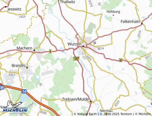 Carte MICHELIN Schmölen - ViaMichelin