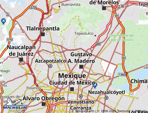Mapa MICHELIN Juan de Dios Batiz - ViaMichelin