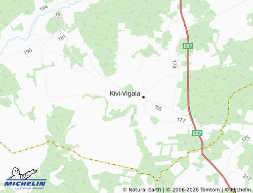 MICHELIN-Landkarte Sääla - ViaMichelin
