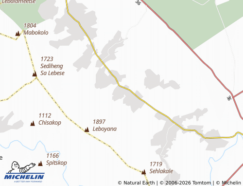 MICHELIN-Landkarte Turkey Zone 3 - ViaMichelin