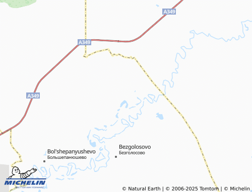MICHELIN Novokolpakovo map - ViaMichelin