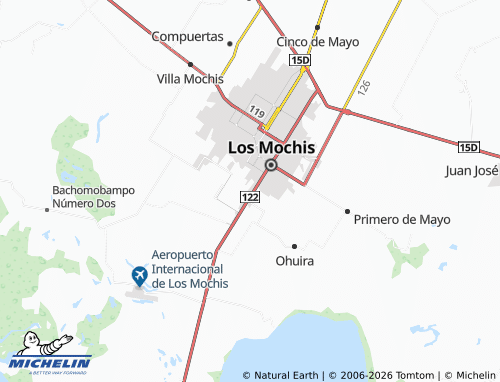 Mappa MICHELIN Residencial Las Misiones - ViaMichelin