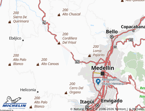 Carte MICHELIN Suburbano La Cuchilla - ViaMichelin