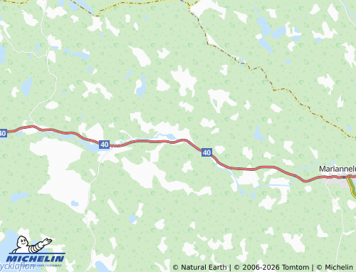 Carte MICHELIN Ingatorp - ViaMichelin