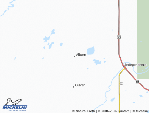 Mappa MICHELIN Alborn - ViaMichelin