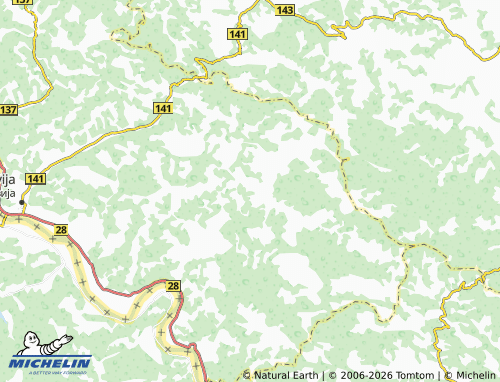 Carte MICHELIN Tornik - ViaMichelin