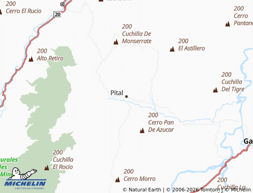 Carte MICHELIN Pital - ViaMichelin